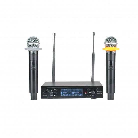 UWM-10 Dual Channel UHF Wireless Microphone System