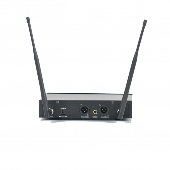 UWM-11 Dual Channel UHF Intelligent Wireless Microphone System (Gold)