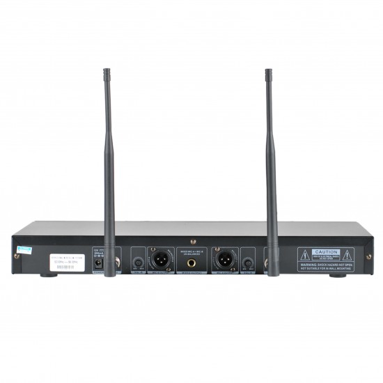 UWM-38 Dual Channel UHF Intelligent Wireless Microphone System