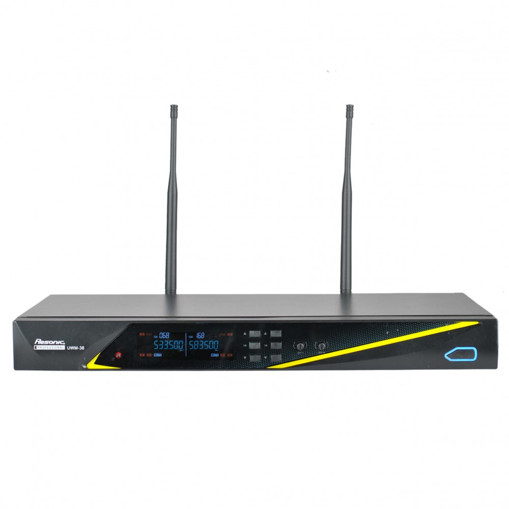 UWM-38 Dual Channel UHF Intelligent Wireless Microphone System