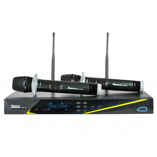 UWM-38 Dual Channel UHF Intelligent Wireless Microphone System