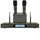 UWM-8R Professional Intelligent Dual Rechargeable Wireless Microphone System