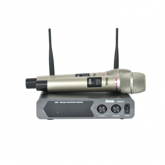 UWM-N1 Dual Channel UHF Wireless Microphone System