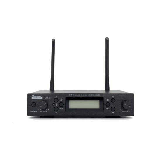UWM-N2 Dual Channel UHF Wireless Microphone System UWM-N2 Dual Channel UHF Wireless Microphone System